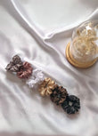 Premium Satin Scrunchies Set of 6