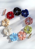 Satin Colorfull Scrunchies Set of 10