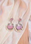 Designer Pink Camel Style Earrings