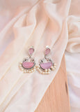 Designer Pink Camel Style Earrings