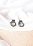 Trendy Silver Korean Stud Earrings