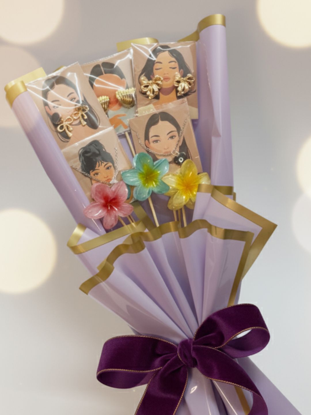 Jewelry and Accesories Gift Bouquet